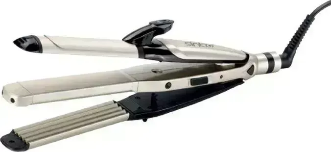 Прибор для укладки волос SINBO SHD 7046 черный/шампань