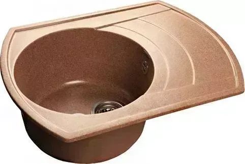 Мойка кухонная GranFest Rondo GF-R650L терракот (307)
