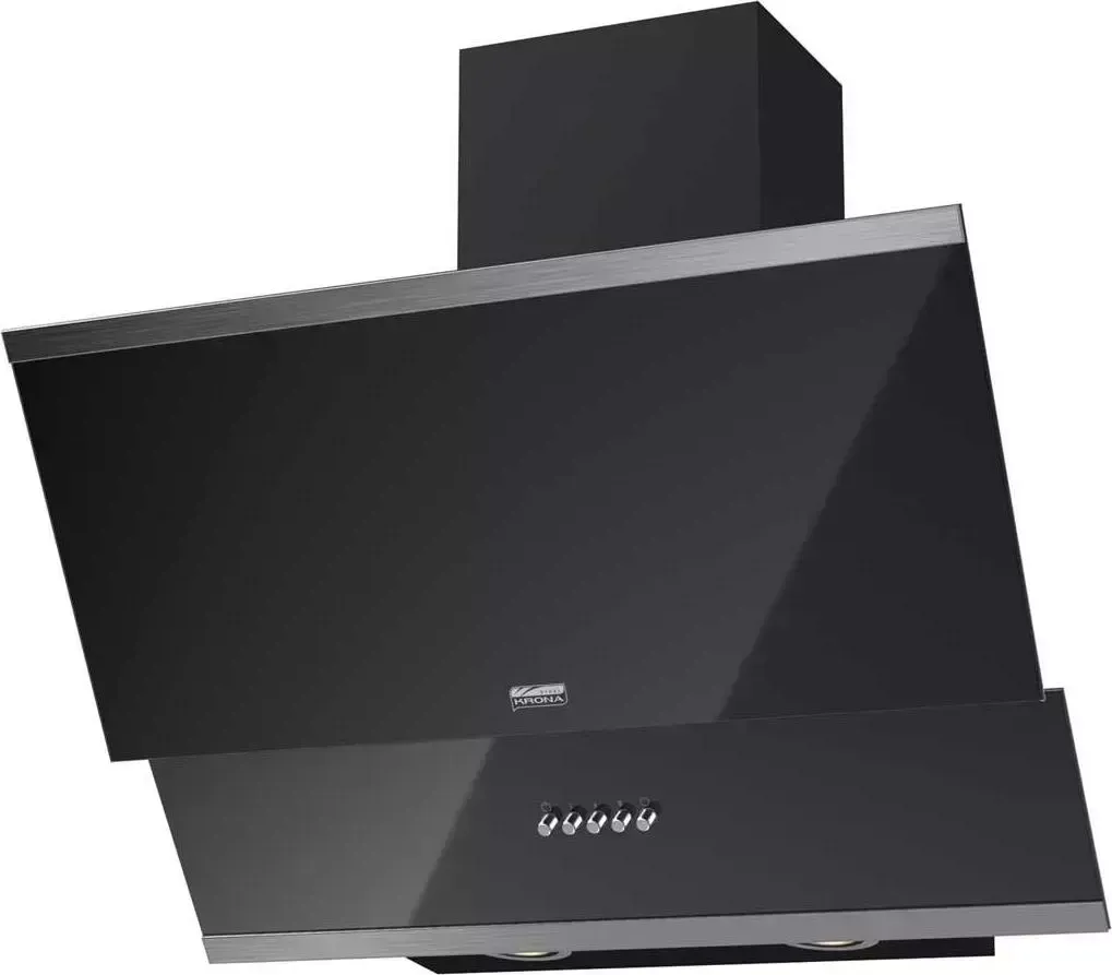 Вытяжка KRONA Irida 600 black push button