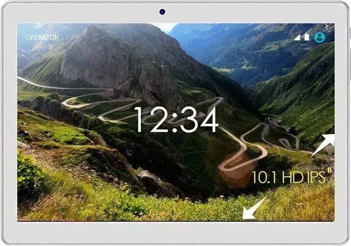 Планшет GINZZU GT-1045 Silver