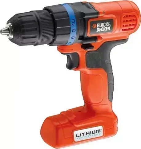 Дрель аккумуляторная BLACK&DECKER Black+Decker EPL7I-QW