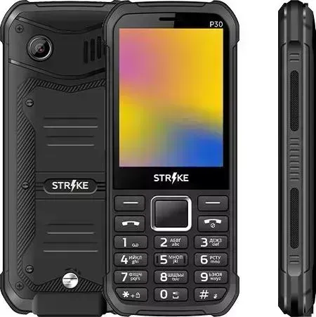 Мобильный телефон  Strike P30 BLACK