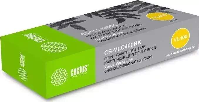 Расходный материал для печати CACTUS CS-VLC400BK черный