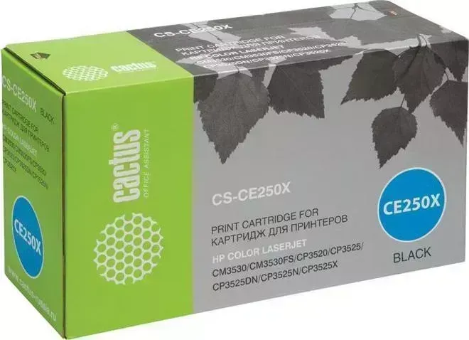 Расходный материал для печати CACTUS CS-CE250X черный