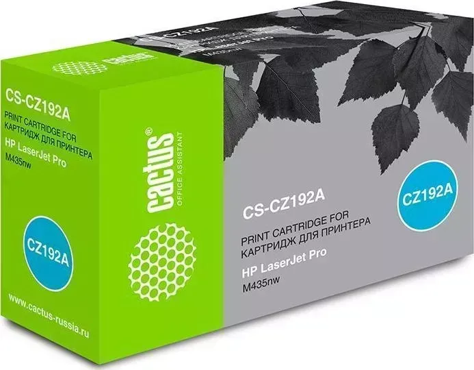 Расходный материал для печати CACTUS CS-CZ192A черный