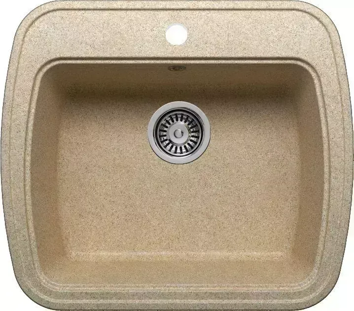 Мойка кухонная KRONA MAGNET 1B 570*500 SAND