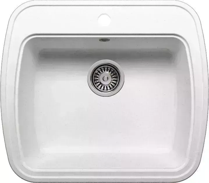 Мойка кухонная KRONA MAGNET 1B 570*500 WHITE