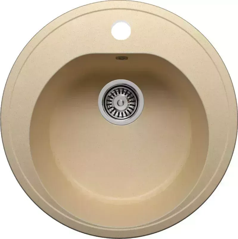 Мойка кухонная KRONA RUNDE 1B D510 CREAM