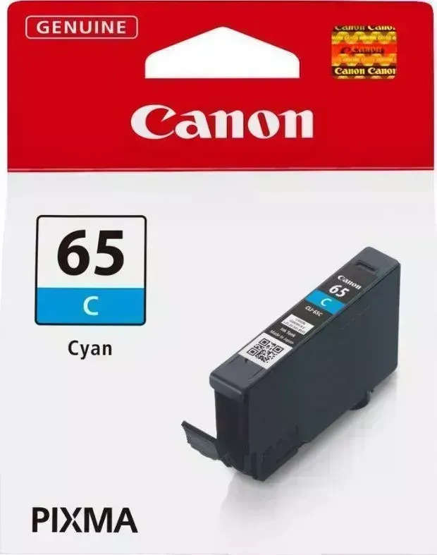 Расходный материал для печати CANON CLI-65 C голубой (4216C001)