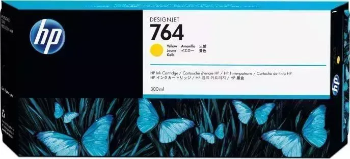 Расходный материал для печати HP 764 желтый (C1Q15A)