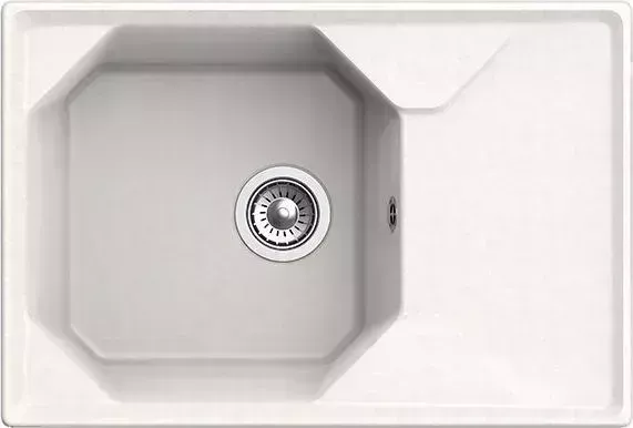Мойка кухонная GranFest UNIQUE GF-U-740L белый