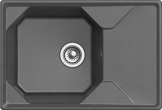 Мойка кухонная GranFest UNIQUE GF-U-740L графит