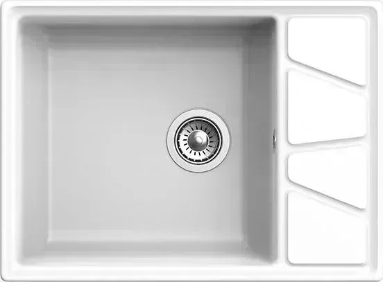 Мойка кухонная GranFest VERTEX GF-V-680L иней