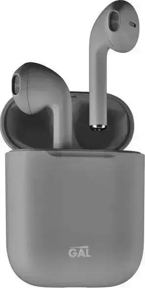 Наушники GAL TW-3500 серый матовый