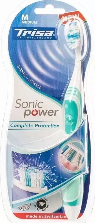 Электрическая зубная щётка  Trisa Sonicpower akku (661910-Mint)