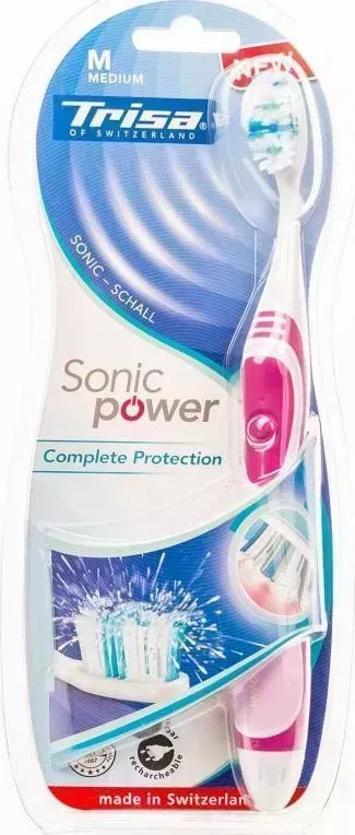 Электрическая зубная щётка  Trisa Sonicpower akku (661910-Pink)