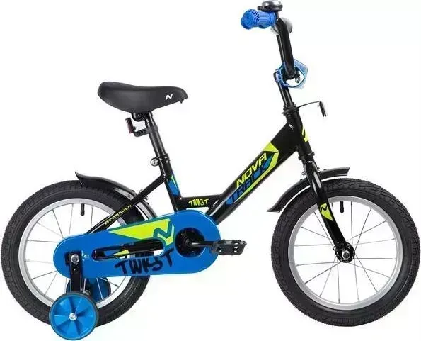 Велосипед NOVATRACK TWIST 14 черный (141TWIST.BK20)
