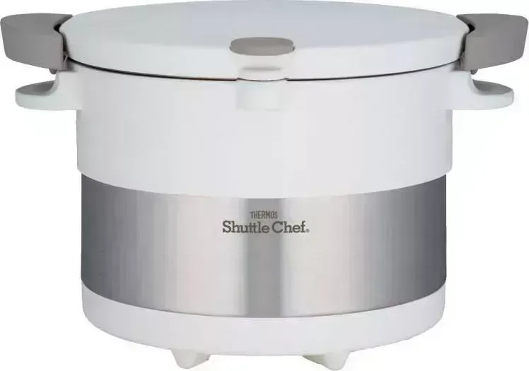 Кастрюля THERMOS KBC-3000 PWH белый/серебристый (451484)