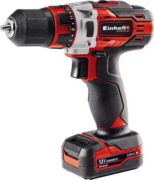 Дрель аккумуляторная EINHELL TE-CD 12/1 Li 2х2Ач (4513594)