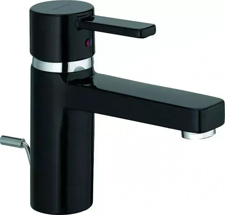 Смеситель для раковины Kludi ZENTA XL 382608675 черный/хром
