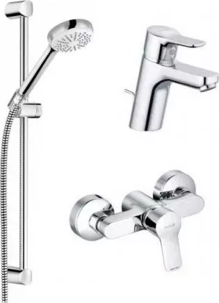 Смеситель для ванны Kludi PURE&EASY 378450565 хром