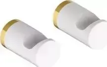 Аксессуар IDDIS Petite PET2SY1i41 белый матовый с желтым золотом Крючки