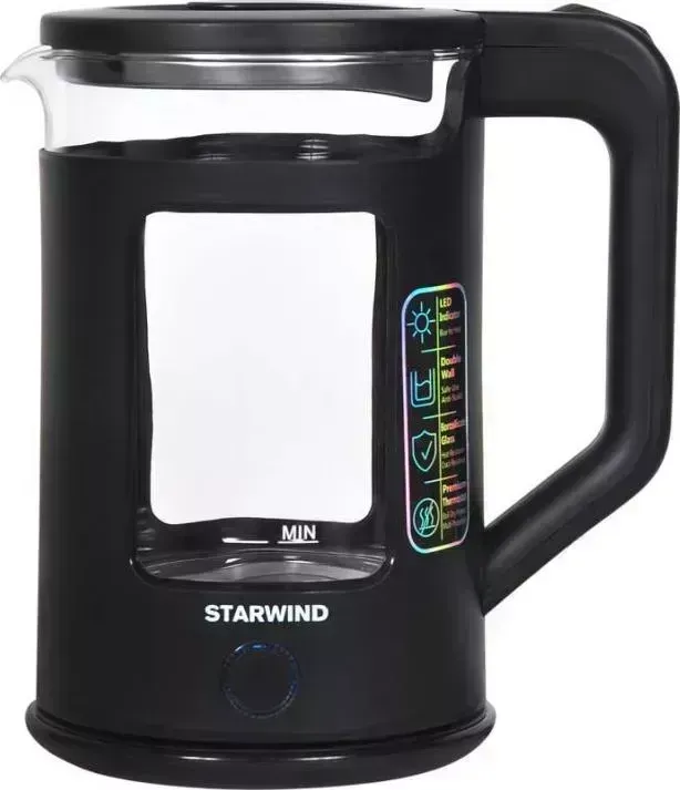 Чайник электрический STARWIND SKG2061 черный