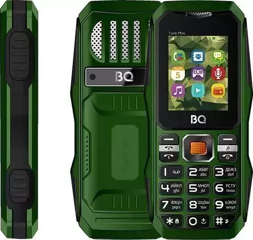 Мобильный телефон BQ 1842 Tank mini темно-зеленый