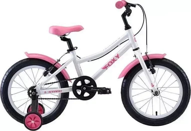 Велосипед STARK Foxy 16 Girl белый/розовый (H000016493)