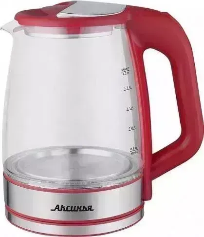 Чайник электрический  Аксинья КС-1006 красный