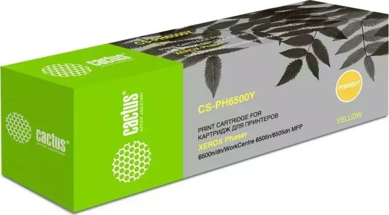 Расходный материал для печати CACTUS CS-PH6500Y желтый