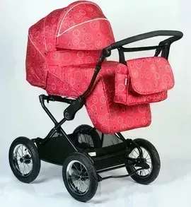 Коляска трансформер BABYHIT Evenly Light Красные круги