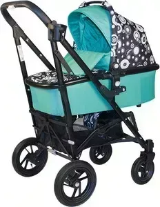 Коляска BABYHIT 2 в 1 Drive 2 черно-зеленый