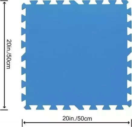 Пазл BESTWAY BestWay 58220 Подложка 50x50см 9шт