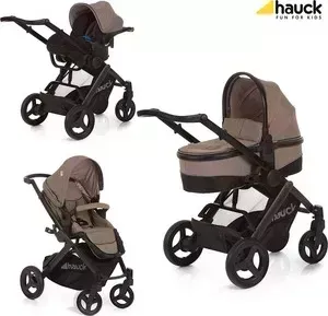 Коляска 3 в 1 HAUCK 3 в 1 Maxan 4 Plus Trioset (Melange sand)