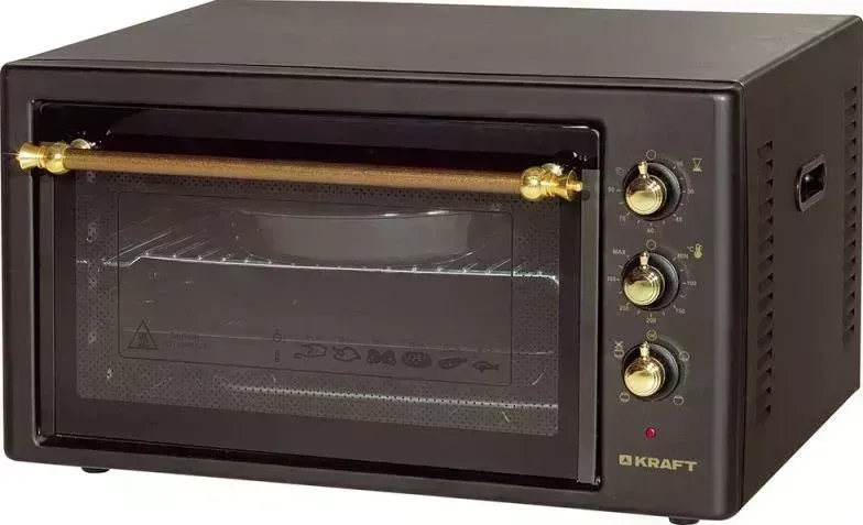 Мини-печь KRAFT KF-MO 4562 KBL retro черный