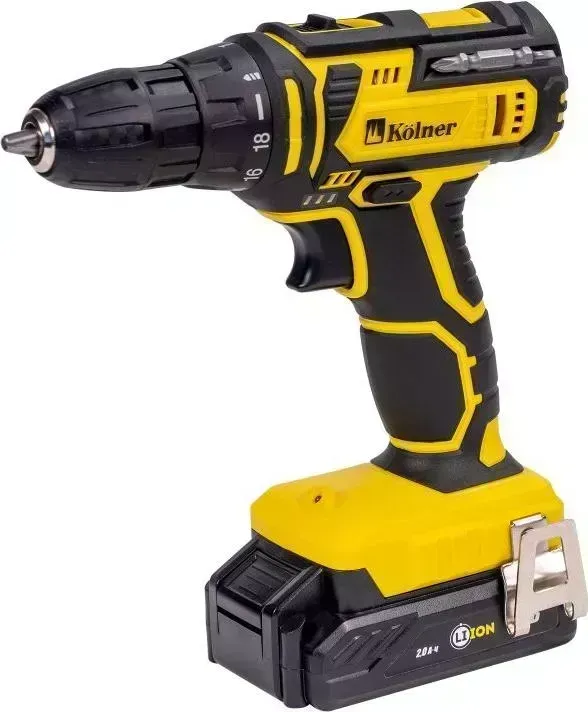 Дрель аккумуляторная Kolner KCD 16L