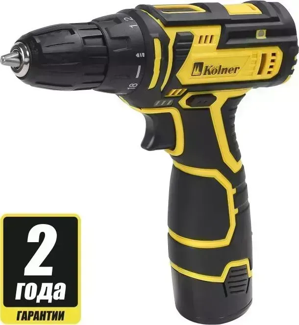 Дрель аккумуляторная Kolner KCD 12LM