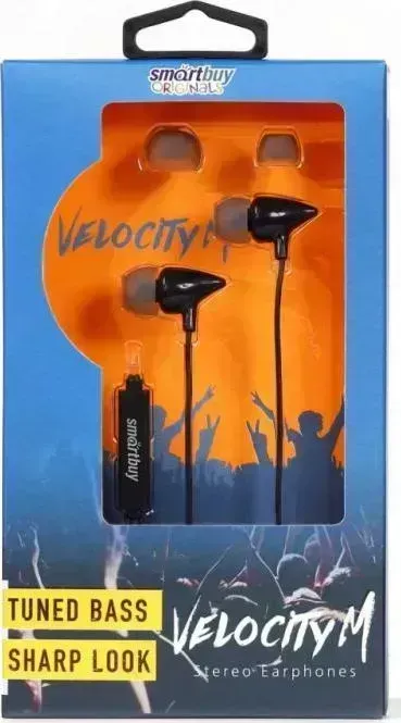 Наушники  Smartbuy VELOCITY M черный (SBH-501)