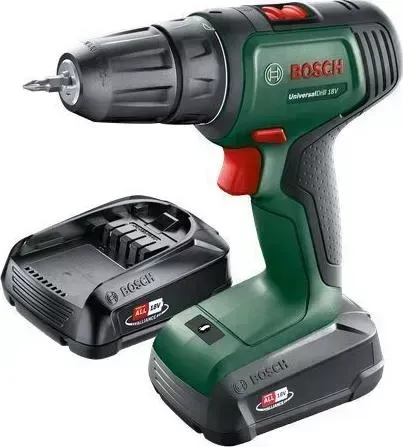 Дрель аккумуляторная BOSCH UniversalDrill 18 (06039D4002) 2АКБ и ЗУ