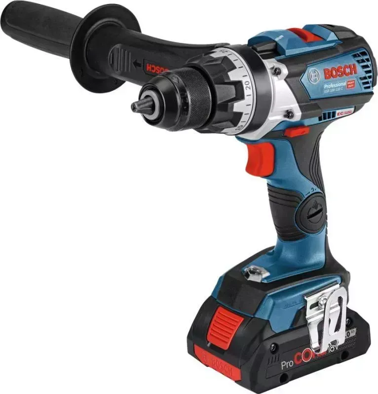 Дрель аккумуляторная BOSCH GSR 18V-110 C 2x5.0Ач (06019G010C)