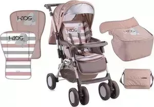 Прогулочная коляска Lorelli COMBI + накидка на ножки Бежевый / Beige Kids 1649