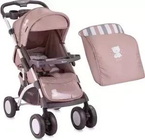 Прогулочная коляска Bertoni APOLLO+ накидка на ножки Бежевый / Beige Friends 1625