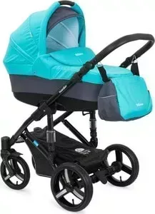 Коляска 3 в 1 MR SANDMAN Guardian (3 в 1) Графит - Бирюзовый (KMSG-071103)