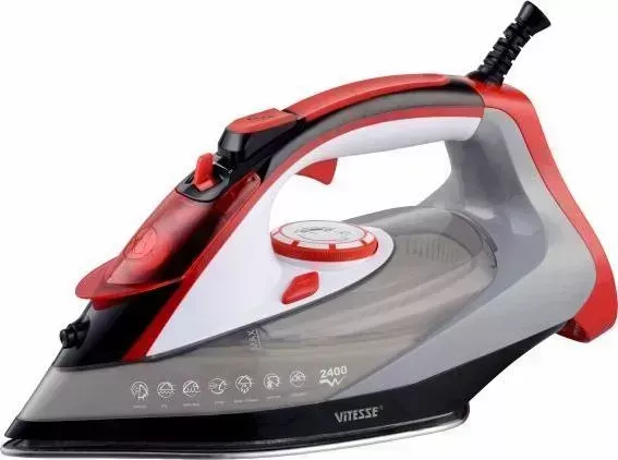 Утюг VITESSE VS-6009 красный