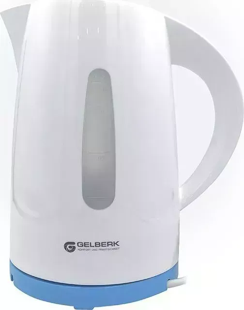Чайник электрический Gelberk GL-461 белый/голубой