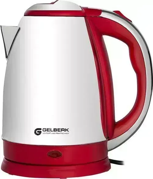 Чайник электрический Gelberk GL-317 красный/серый