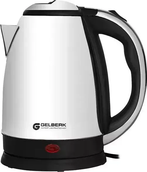 Чайник электрический Gelberk GL-316 черный/серый