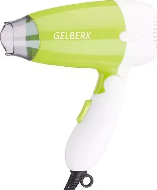 Фен Gelberk GL-627 белый/зеленый