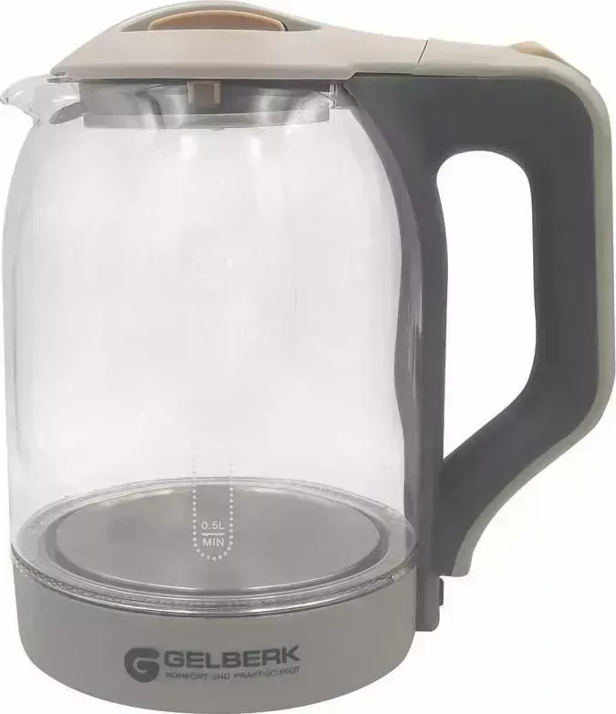 Чайник электрический Gelberk GL-402 серый